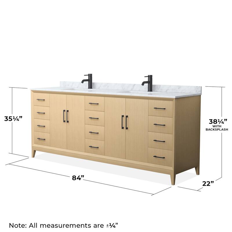 Wyndham Collection WCH7575-84D-CMUNS-MXX Janna 84" Free Standing