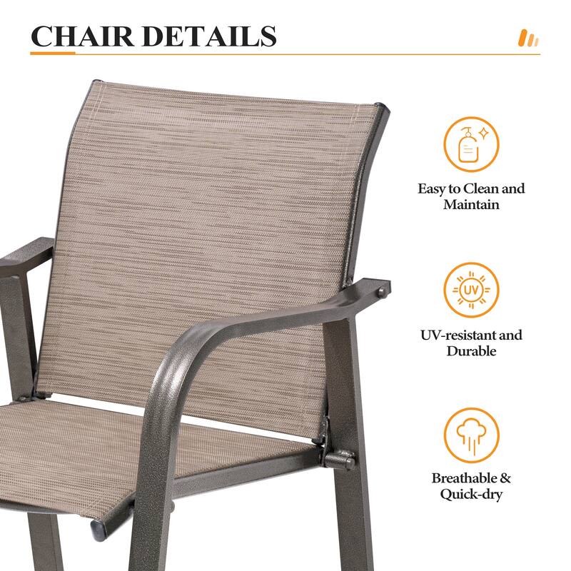 Outdoor Bar Height Barstools Outdoor Bar Stools Patio Bar Chairs
