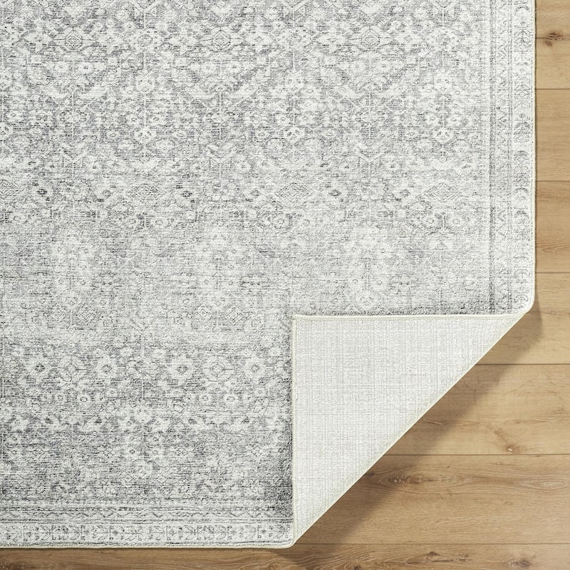 Galey Alix x Livabliss Collins Avenue III Vintage Damask Area Rug