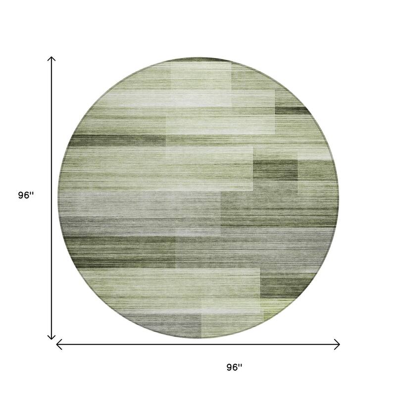 HomeRoots Striped Transitional Rectangle Outdoor Rug