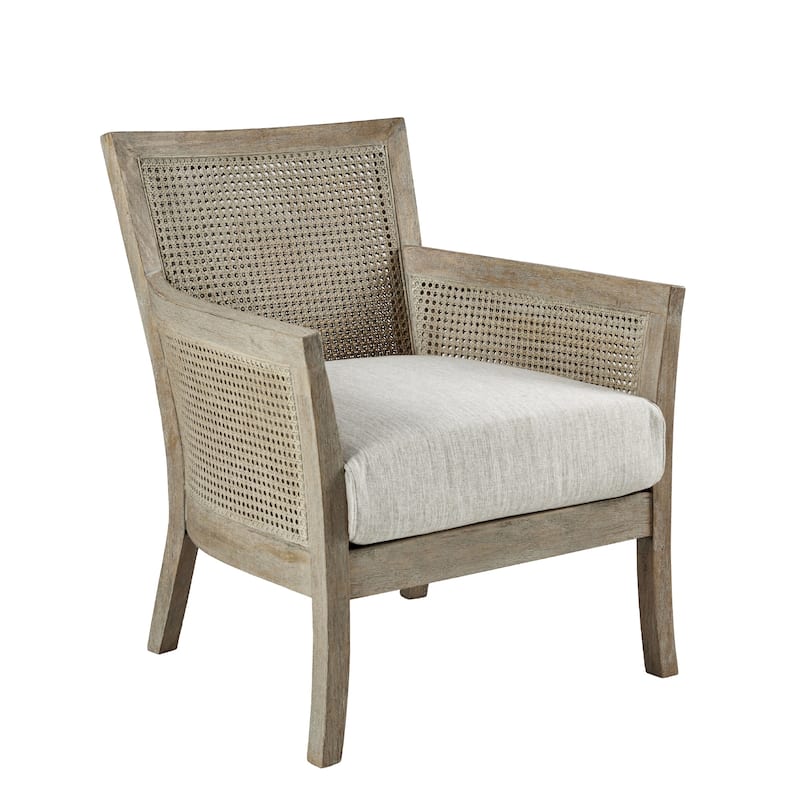 Madison Park Blaine Cane Armchair Set of 2