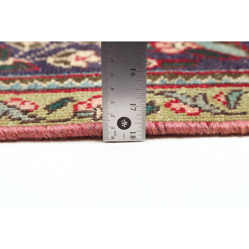 ECARPETGALLERY Hand-knotted Antalya Vintage Red Wool Rug - 6'5 x 9'10