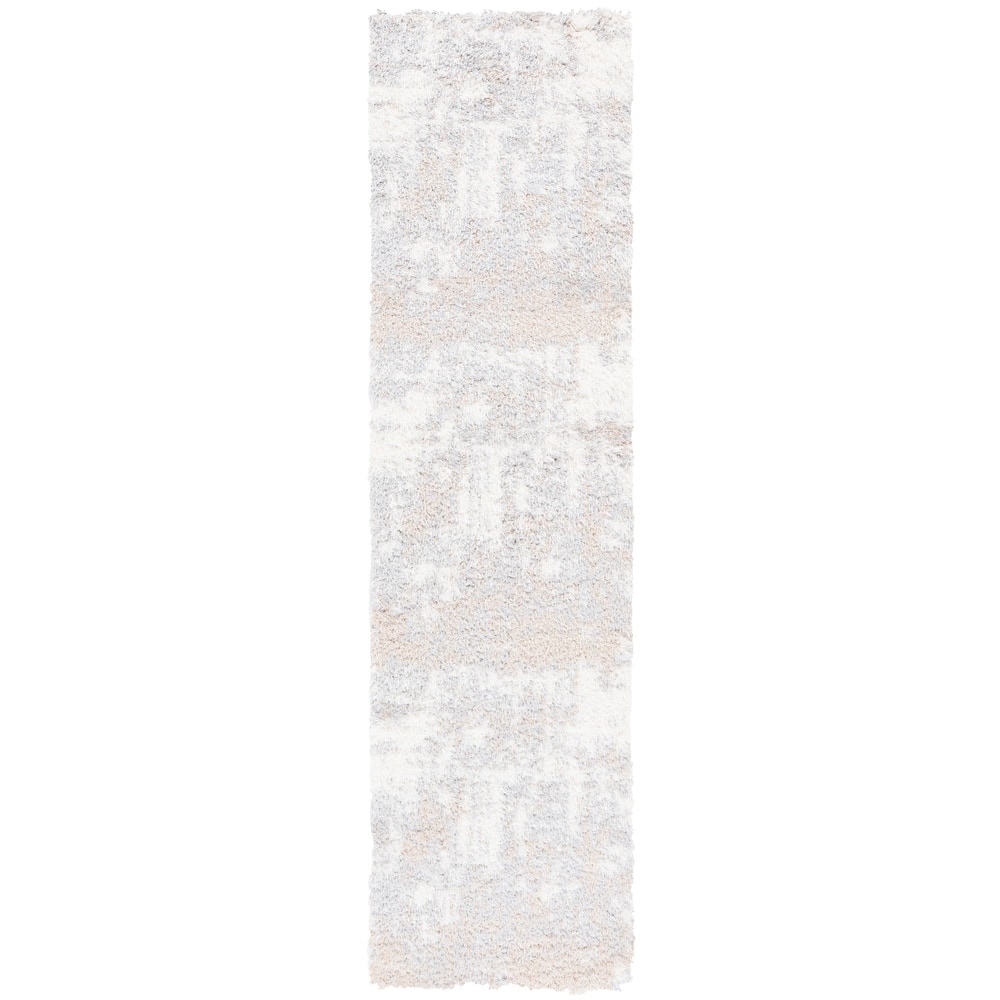 SAFAVIEH Lindsay Shag Marcelina Modern Abstract 2-inch Thick Rug