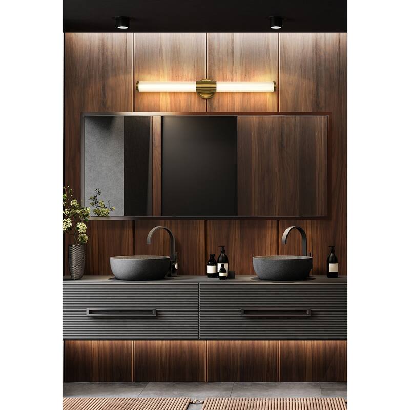 Z-Lite 1020-32W-LED Warwick 2 Light 33" Wide Bath Bar