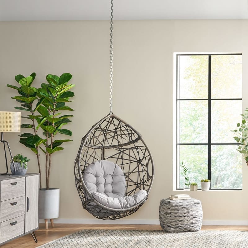 52''H Hanging Patio Swing Chair