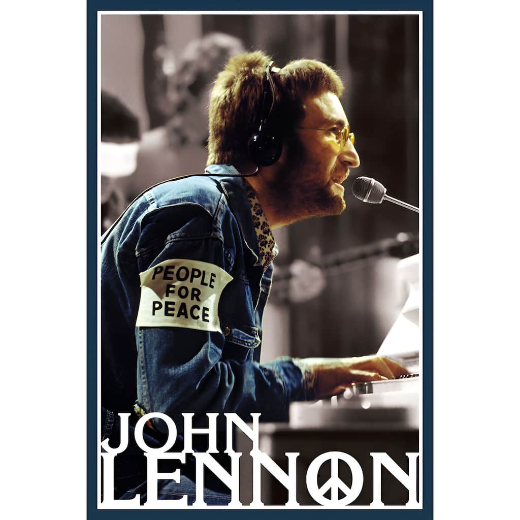 Lennon- People 4 Peace - Color Photo Art Poster - 24 x 36 Inch