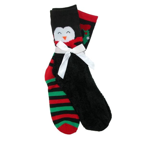 Shop Ctm Women S Holiday Socks 2 Pair Pack Overstock 18063062