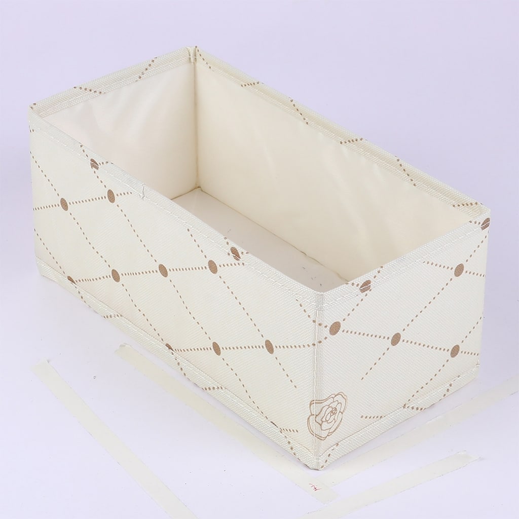 3 Pcs Collapsible Storage Cube, Storage Bin for Shelves Closet, Fabric Storage Basket for Organizing Clothes Books - Beige