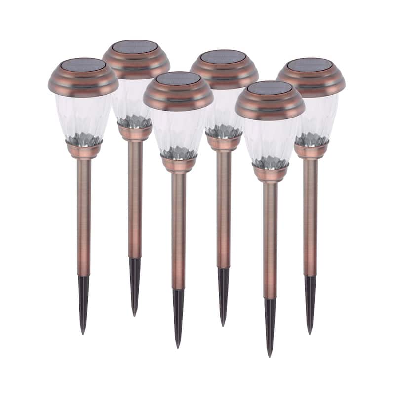 Charleston 6 pack Solar Pathway Lights