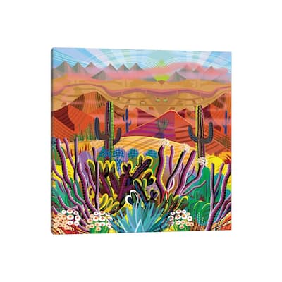 iCanvas "Reaching The Mountain Top" by Charles Harker Canvas Print