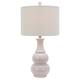 Copper Grove Arans Table Lamp with Off-white Drum Shade (26.5)