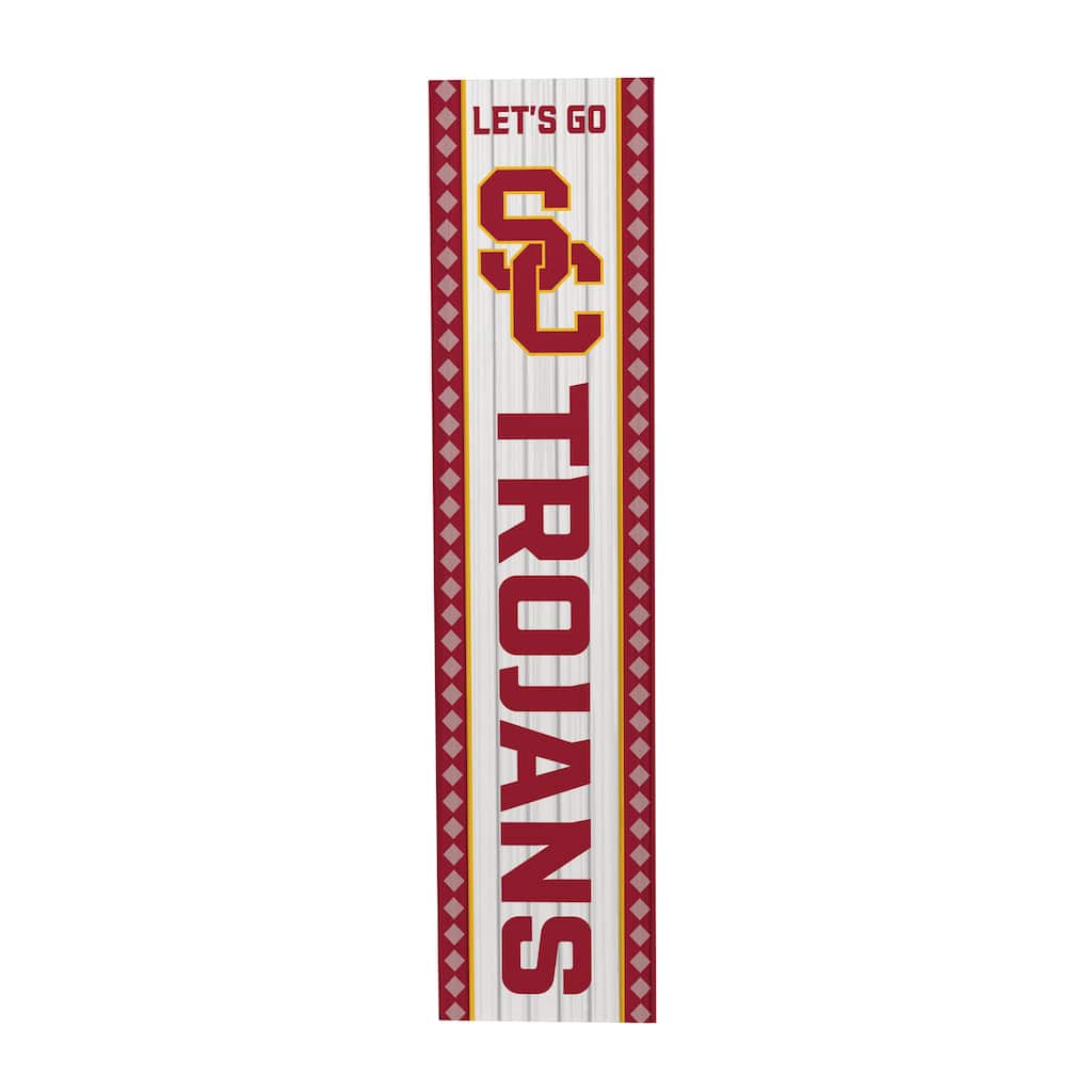 47" Double Sided Seasonal Porch Leaner, University of Southern California - 47" x 11.25"