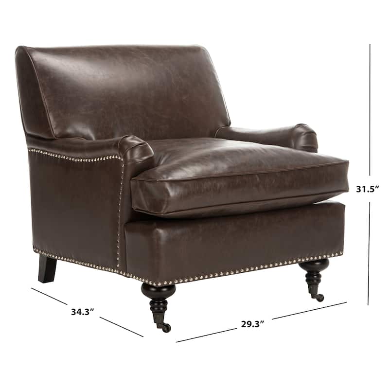 SAFAVIEH Nurhayat Club Chair - 29Wx34Dx32H