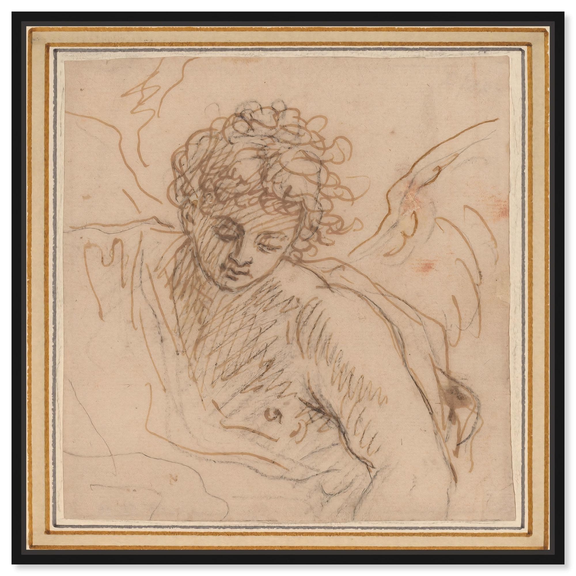 An Angel Canvas Figurative Art by Art Remedy