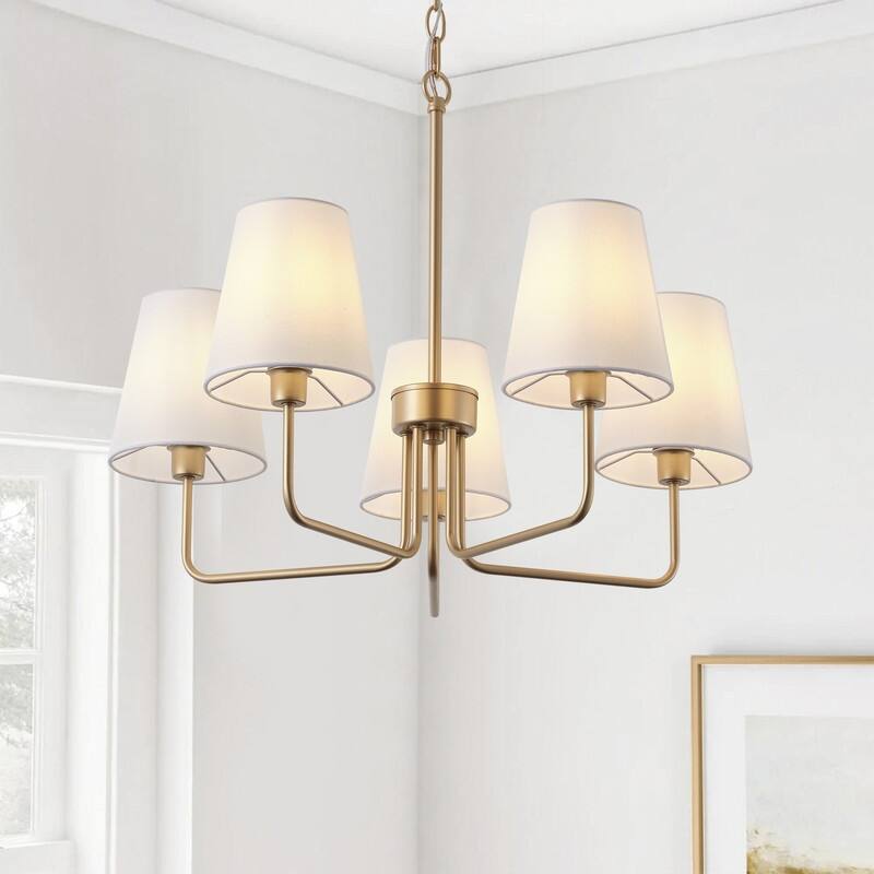 Boho Rattan Semi Flush Mount Ceiling Light with Polished Brass Base 25 Inch Wide for Bedroom and Dining Room