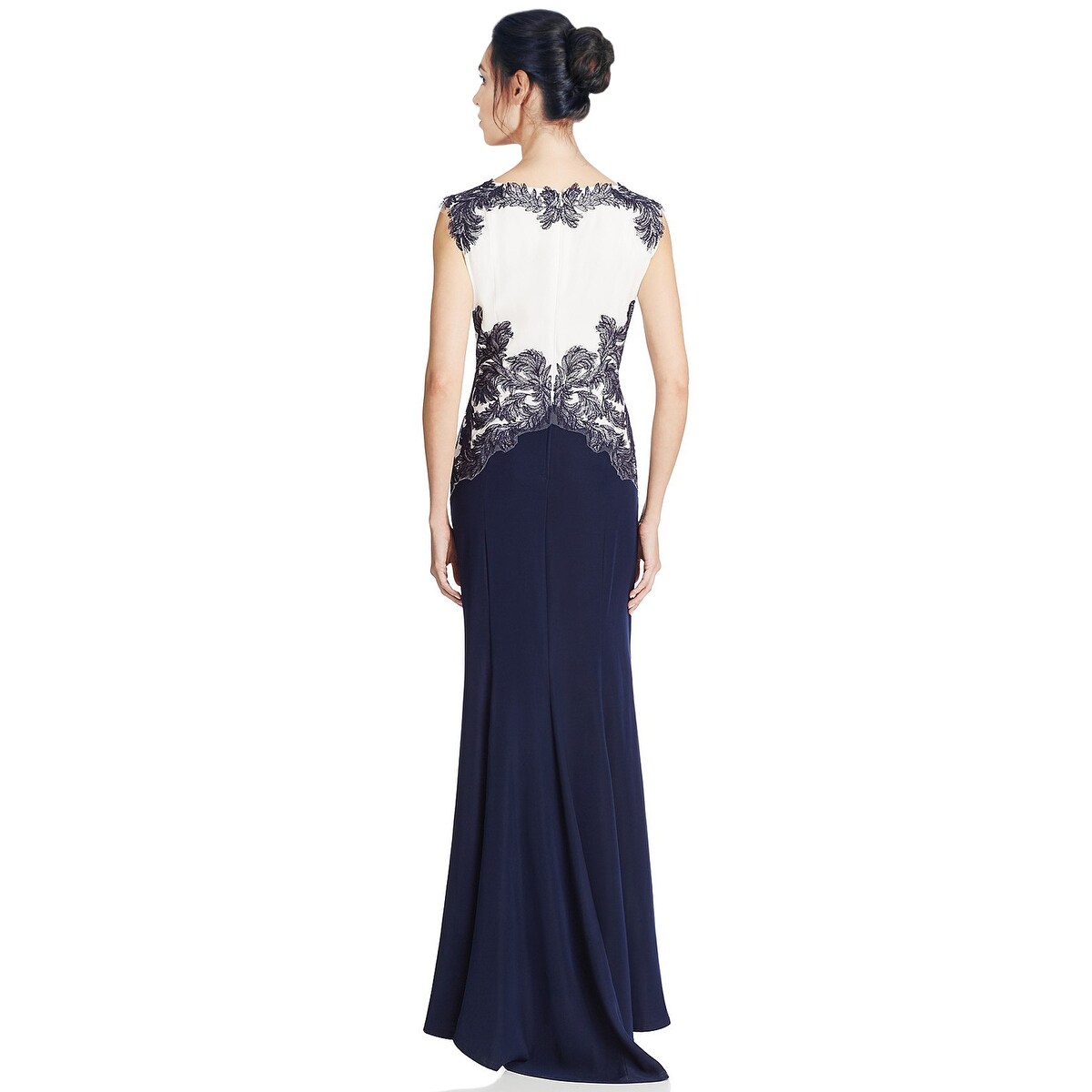 tadashi white dress