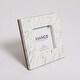 preview thumbnail 4 of 12, Keith Italian Carrara White Marble Picture Frame
