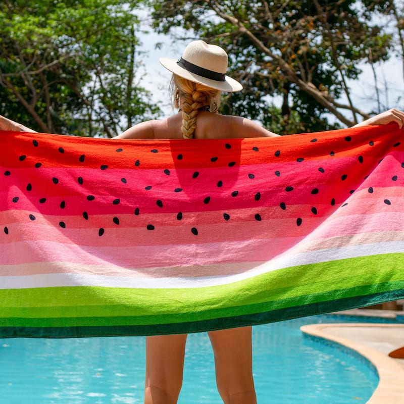 Arkwright Cotton Printed Novelty Beach Towel - 30x60 Inches