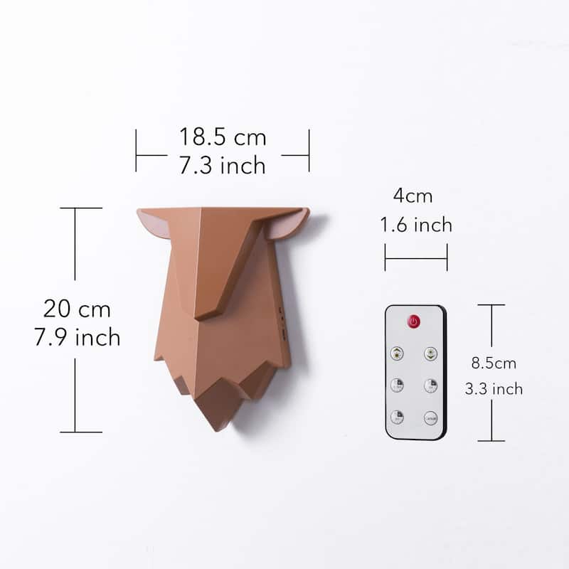 Elk Wall Lamp, Creative Projection Lamp