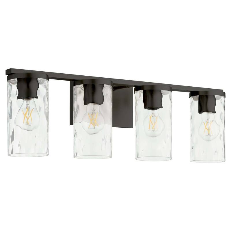 Quorum International 5111-4 Steinway 4 Light 28" Wide Vanity Light - Matte Black