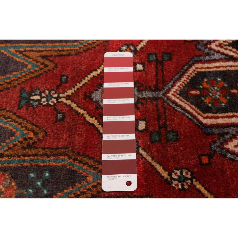 ECARPETGALLERY Hand-knotted Anadol Red Wool Rug - 3'11 x 13'5