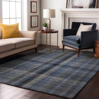 Premium Washable Super Soft Plaid Mayfield Rug