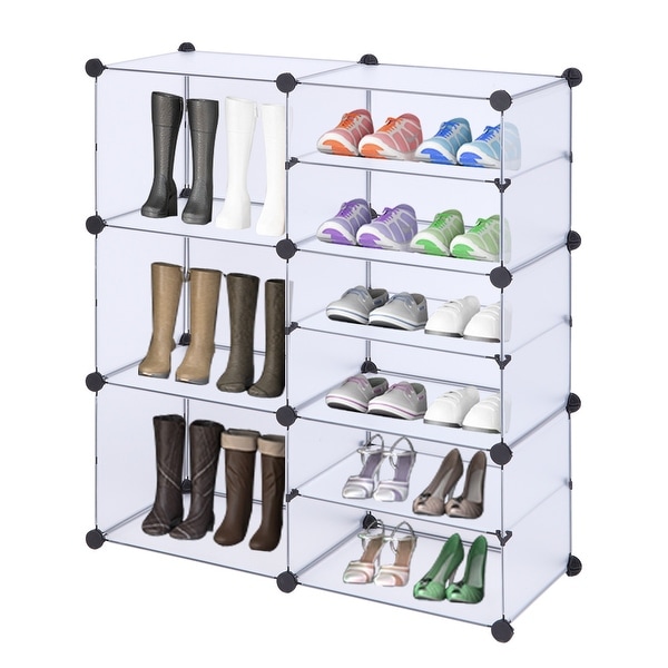 9 Cube Storage Unit Cube Organizer Modular Cabinet White Bed