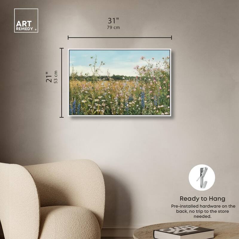 Glimmering Glade Garden II Canvas by Art Remedy
