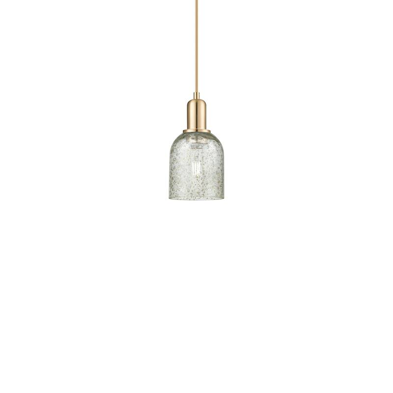 Innovations Lighting 716-1P-10-5 Caledonia Pendant Caledonia 5" Wide - Champagne Bronze / Mica