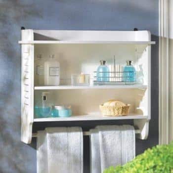Shop Nantucket Bathroom Wall Shelf Overstock 12848469