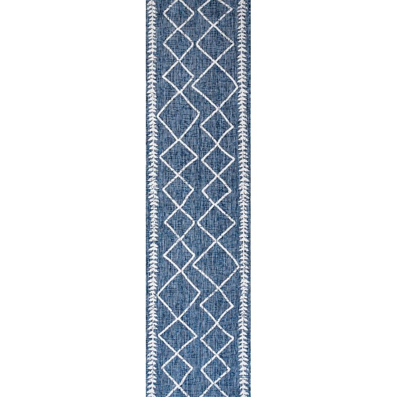 JONATHAN Y Kafel Tribal Diamond Trellis Indoor/Outdoor Area Rug