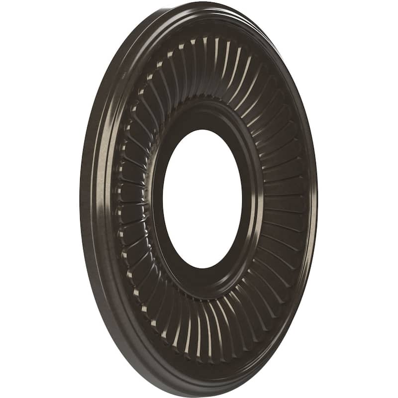 3 1/2" Inside Diameter - Berkshire Thermoformed PVC Ceiling Medallion