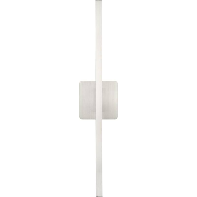 Phase 5 Collection 24 in. Brushed Nickel Slim Modern 3CCT Integrated LED Linear Vanity Light - 24 in x 3.78 in x 4.84 in