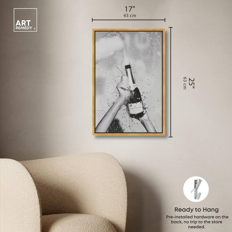Hold the Moment I Canvas by Art Remedy