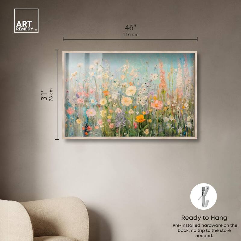 Soft Focus Flora II Shadowbox by Art Remedy