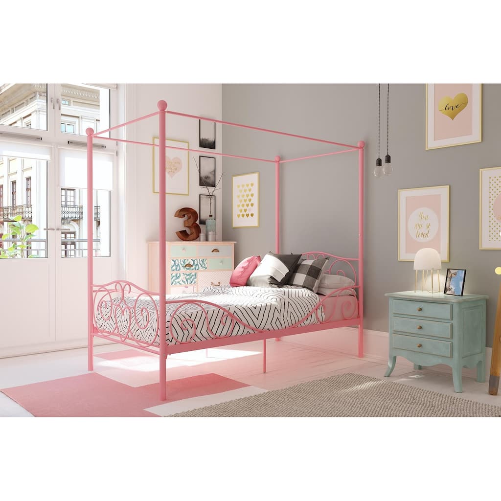 Avenue Green Carmi Canopy Metal Bed