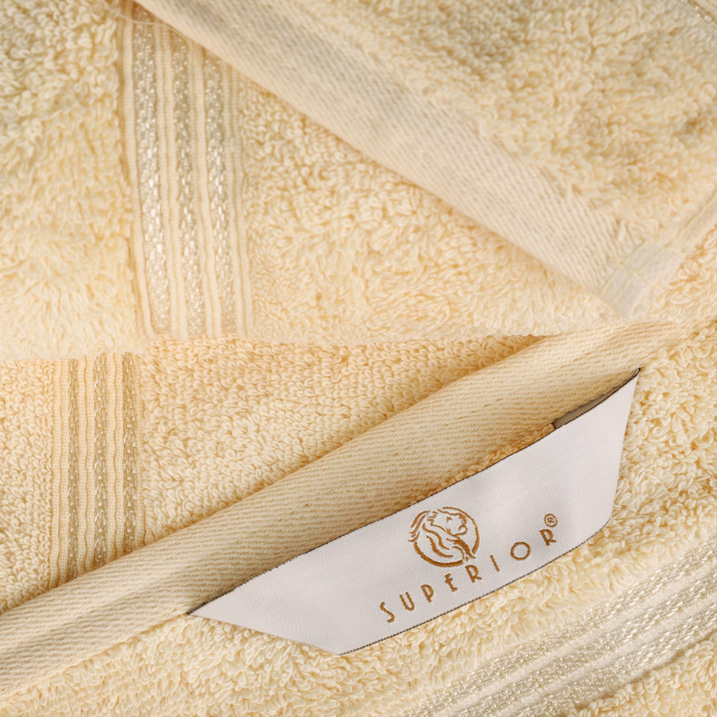 Superior Heritage Egyptian Cotton Absorbent 6-Piece Towel - Picture 8 of 70