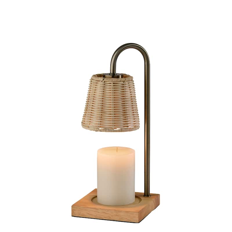Ridgley Candlewarmer Lamp with Timer - Dimmable Wax Melt Heater, 3 Lighting Modes & Auto Shutoff