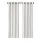 preview thumbnail 44 of 90, Linen Texture 100% Blackout Grommet Curtain Pair(2 panels)