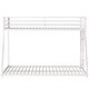 preview thumbnail 5 of 5, Twin Over Full Metal Bunk, White
