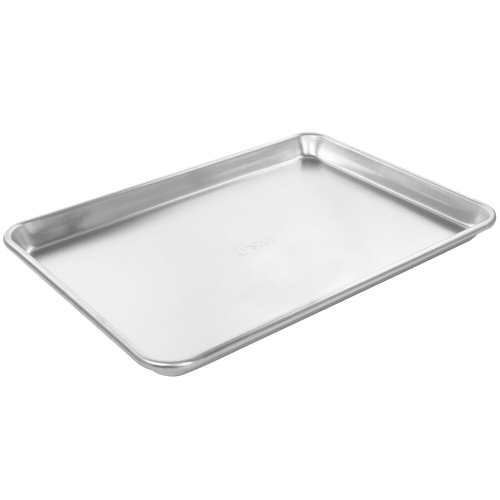 JoyTable Nonstick Steel Baking Sheet - 2PC Cookie Sheet Set with Silicone  Handles - Black BPA Free Baking Pan for Oven - On Sale - Bed Bath & Beyond  - 36795398