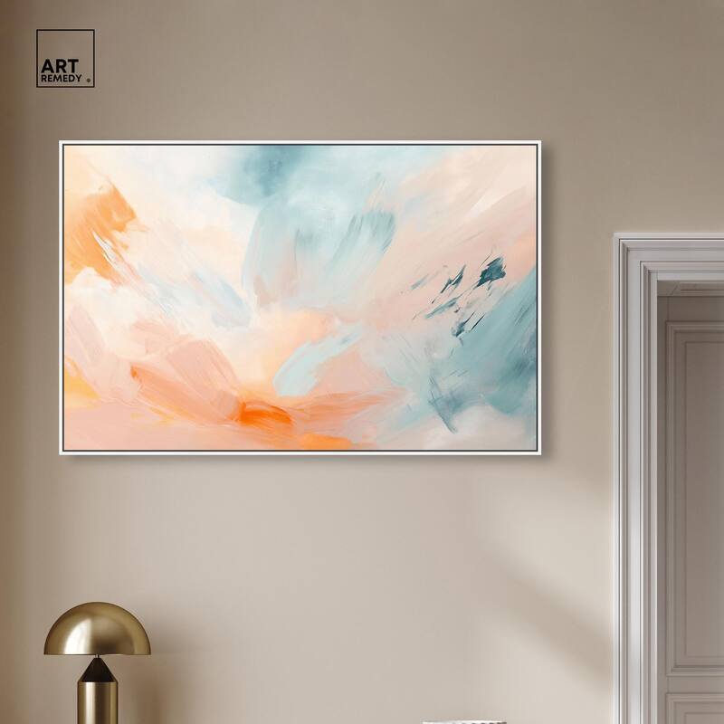 Sunrise Palette I Canvas by Art Remedy