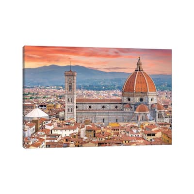 iCanvas "Il Duomo Florence Sunset,Italy" by Susanne Kremer Canvas Print