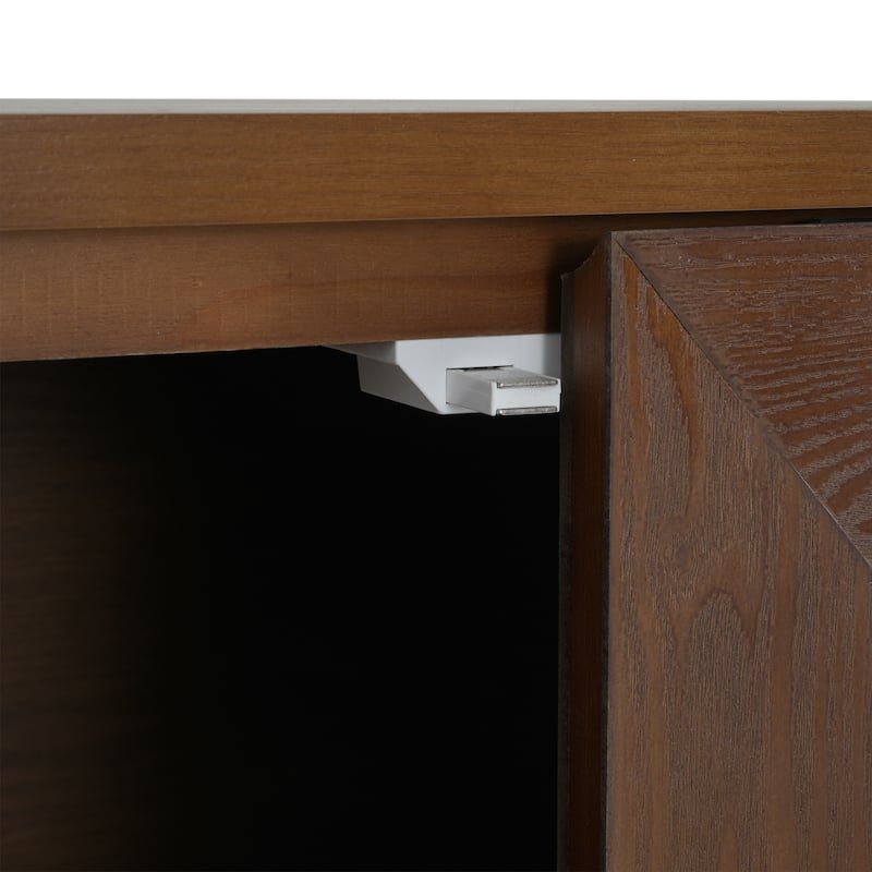 Christopher Knight Home - Tobias Wide Sideboard Buffet Cabinet for Stylish and Functional Storage