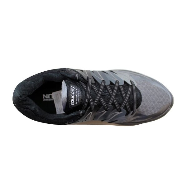 Saucony Hurricane ISO 2 Reflex Black//Grey Men/'s Running Shoes S20333-1