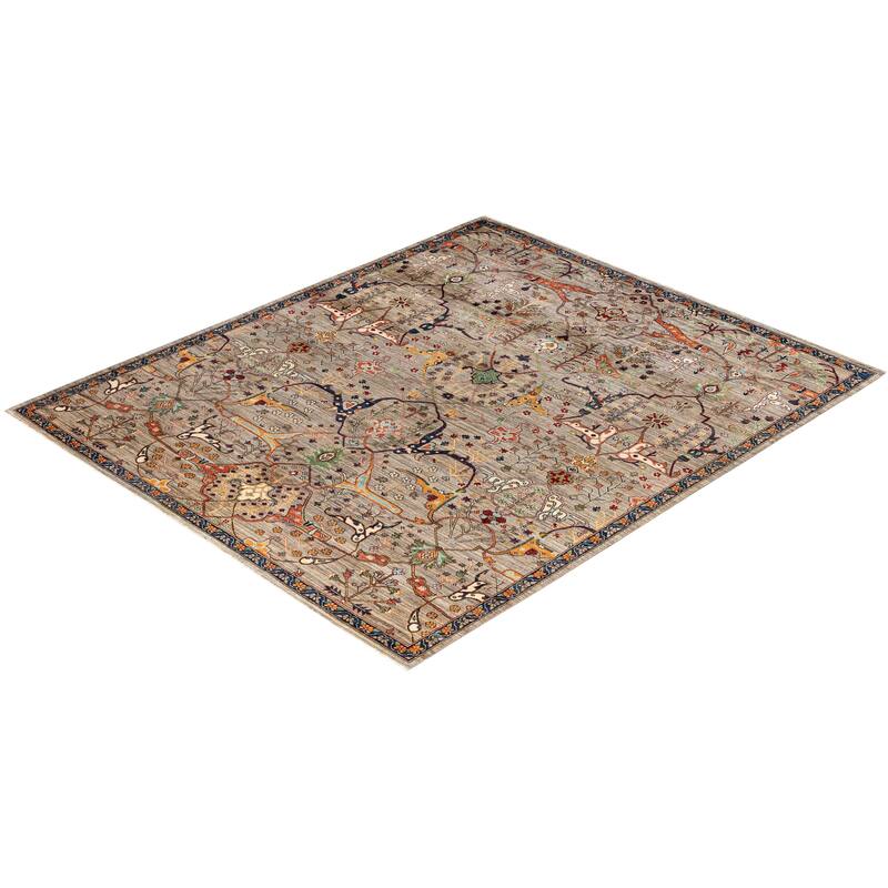 Serapi One-of-a-Kind Hand-Knotted Area Rug - Brown - 8' 1" x 9' 9"