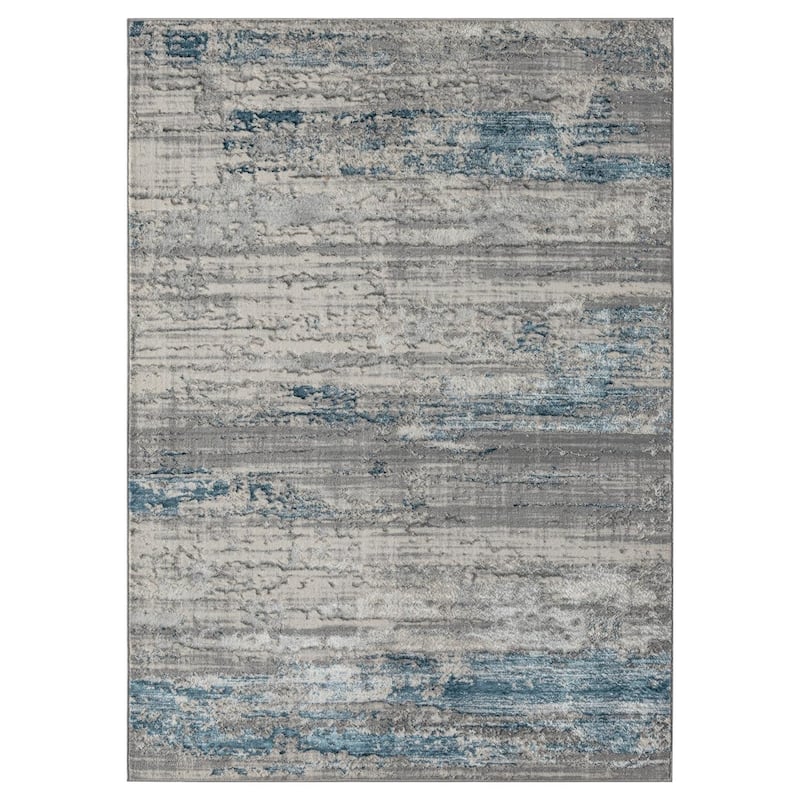Luxe Weavers Modern Abstract Textured Area Rug for Living Room and Bedrooms