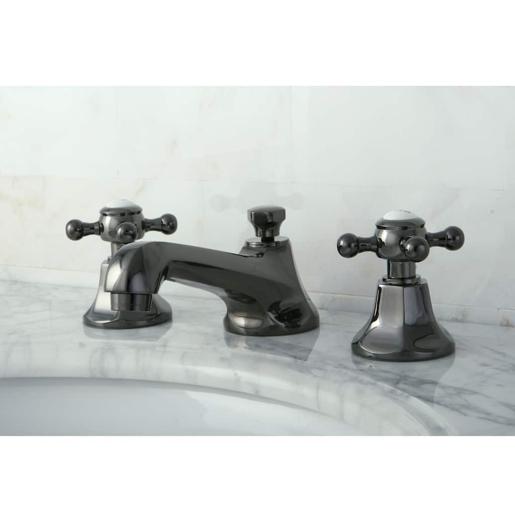 Kingston Brass Water Onyx 8 in. Widespread Bathroom Faucet