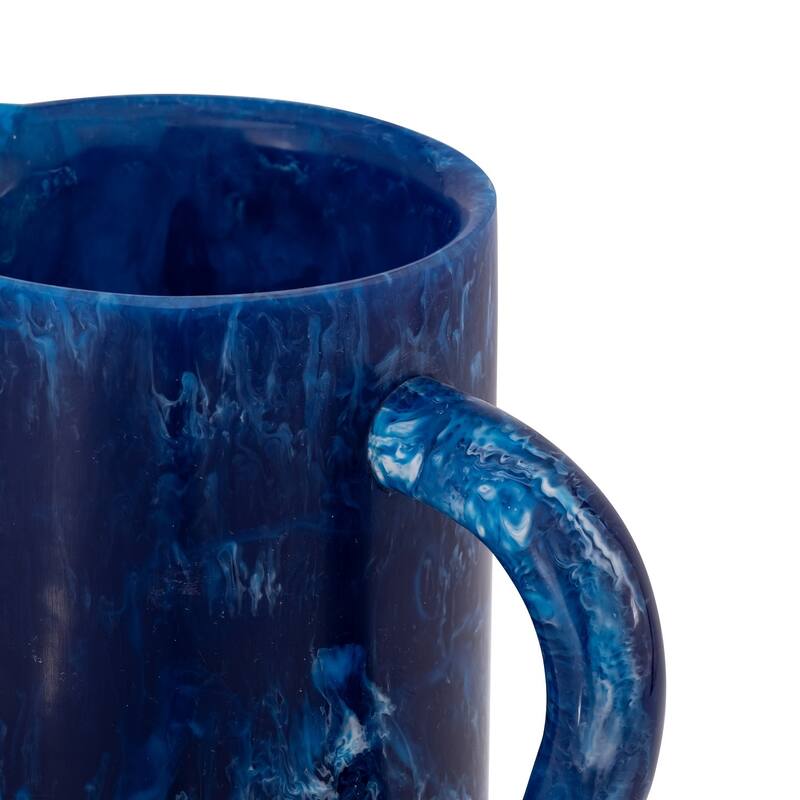 Blue Resin Pitcher