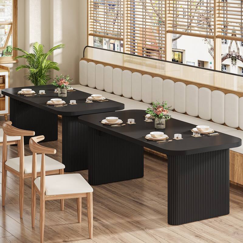 Wood Dining Table, Modern Kitchen Table, Dining Room Accent Table